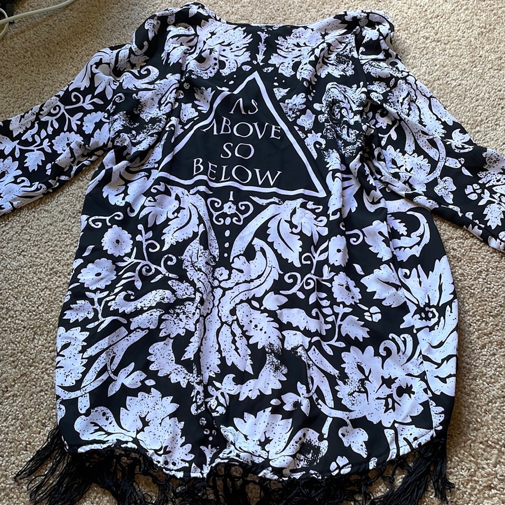 Blackcraft As Above So Below cropped duster